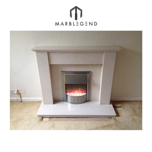 <span class=keywords><strong>Chimenea</strong></span> de mármol blanco antigua tallada para hombre - Product Image 5