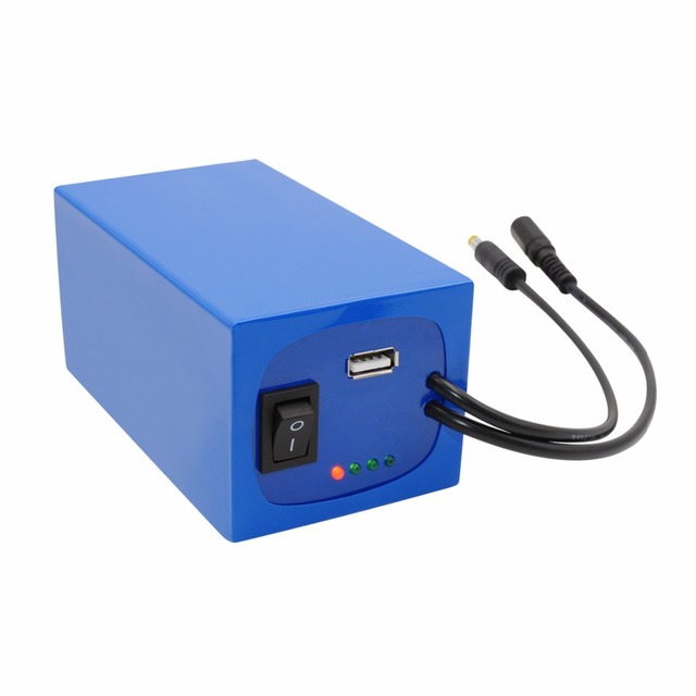 18000mAh Rechargeable Battery 12V for Router, CCTV Camera