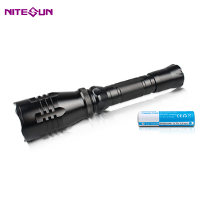 Nitesun B48 Siêu Sáng LED Săn Bắn Đèn Pin Có Thể Sạc Lại LED Scout Ánh Sáng <span class=keywords><strong>up</strong></span> Torch Lampe De Poche Imalent - Product Image 2