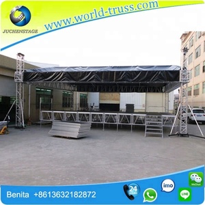 Assemblare Stage, 750kg / mq Capacità di carico Performance Stage, Stage Backdrop Design in Cloth for Sale - Product Image 5