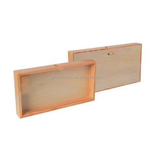 Marco de <span class=keywords><strong>Madera</strong></span> para Fotos y Cuadros, Caja de Sombra para Exhibición Profunda de 9x11 Pulgadas, <span class=keywords><strong>Natural</strong></span>, al por Mayor - Product Image 6