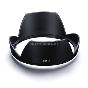 Pare-soleil pour objectif à monture baïonnette HB-8 pour <span class=keywords><strong>Nikon</strong></span> 18mm <span class=keywords><strong>F</strong></span>/2.8 et 20-35mm <span class=keywords><strong>F</strong></span>/2.8 - Product Image 1