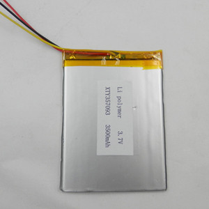 Lithium-polymer-akku china zuverlässige lieferanten für li-ion akku <span class=keywords><strong>3</strong></span>,7 v 3500 mah xty523450 - Product Image 2
