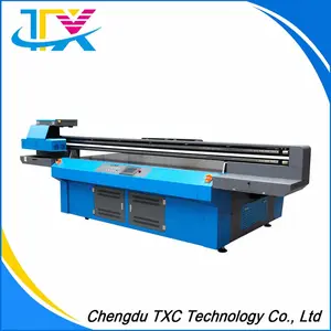 Producto más nuevo gran formato placa plana digital etiqueta de vidrio máquina de impresión impresora hecho en China