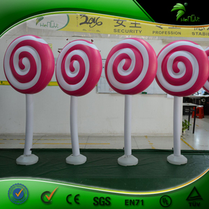 Aufblasbare Benutzerdefinierte Süßigkeiten Riesen Halterung Lollipop Ballon Surge Shop Förderung Aufblasbare Display - Product Image 3