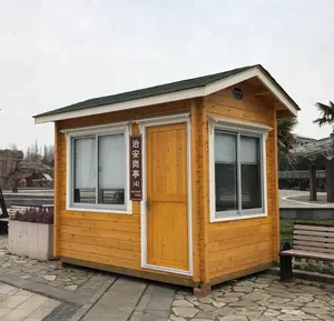 Snelle installatie prefab voedsel winkel/kiosk/nieuws kraam/security guard huis te koop