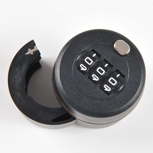 YH9075 nuevo diseño de plástico negro botella de vino de cerradura de combinación - Product Image 5