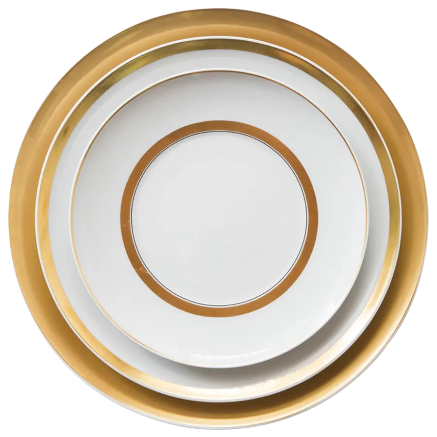 Corelle наборы посуды ручной работы оптом золото костяной фарфор Сервиз