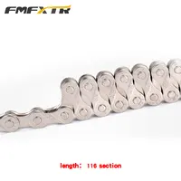FMFXTR عالية الجودة دراجة هوائية جبلية الطريق سلسلة دراجات 6/7/8/ 9/27 سرعة سلسلة دراجات عجلة سلسلة الفضة/الذهب 24-32T ن؛ غوا 152 مللي متر