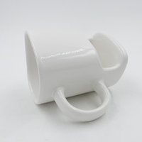 En gros personnalisé Biscuit Tasse En Céramique Avec Porte-Biscuit