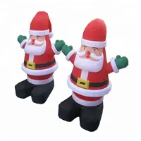 Padre barato de Navidad 20ft de Navidad Santa Claus inflable Homero Santa para venta