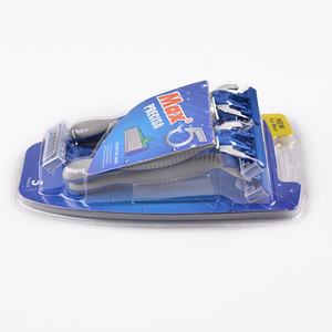 Maquinilla de afeitar de acero inoxidable, 5 hojas, Suecia - Product Image 3