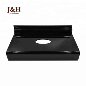 Estantería de exposición para zapatos, 25cm x 11cm x 4cm, acrílica, color negro - Product Image 3