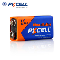 Batería Alcalina No Recargable de Alta Calidad 6lr61 de 9 V para Micrófono Inalámbrico