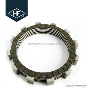 Placa de fricción de fibra de disco de embrague de motocicleta para <span class=keywords><strong>AX100</strong></span> AX115 - Product Image 6