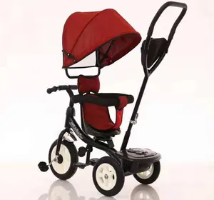 Triciclo plegable con dosel para niños y bebés, mini triciclo para niños o niños, triciclo lexus