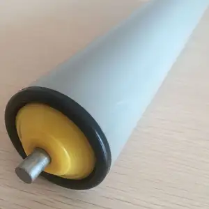 pvc rollers for conveyor with plastic conveyor roller end cap
