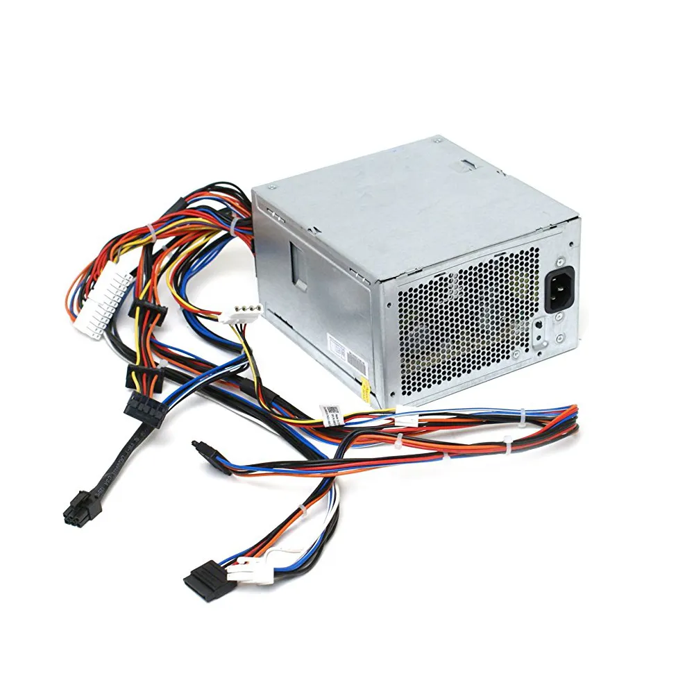 เดสก์ท็อปมินิทาวเวอร์ PSU 6W6M1 สําหรับ Dell T3500 เวิร์กสเตชันคอมพิวเตอร์แหล่งจ่ายไฟความแม่นยํา 525W PSU 3A เอาต์พุต 4-Pin