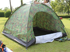 <span class=keywords><strong>Tente</strong></span> <span class=keywords><strong>de</strong></span> camping pliable <span class=keywords><strong>camouflage</strong></span> 180T en polyester pour 4 personnes, haute qualité, prix bas, personnalisée, pour trois saisons, avec piquets <span class=keywords><strong>de</strong></span> neige - Product Image 4