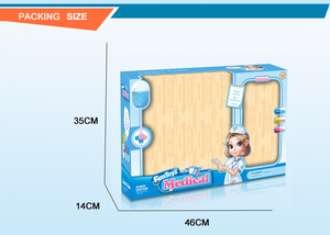 2018 niños de juguete de plástico juguete médico <span class=keywords><strong>juego</strong></span> de imaginación set de juguetes con luces - Product Image 5