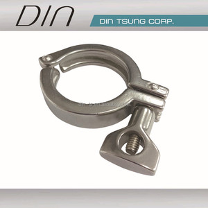 ข้อต่อท่อสแตนเลสแบบ Tri Clamp 13MHH ทรงกลม ผิวขัดเงา สำหรับงานอุตสาหกรรม - Product Image 3