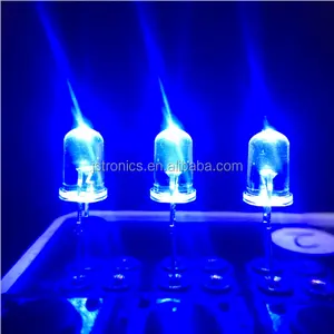 Light Emitting Diode Price High Bright 0.06W Led 5mm Blue Light LED Bulbs Emitting Diode F5