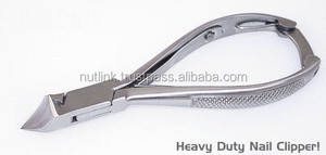 Cortaúñas de acero inoxidable y plata resistente para salones de pedicura y barberos-Dedos y dedos de los pies - Product Image 1