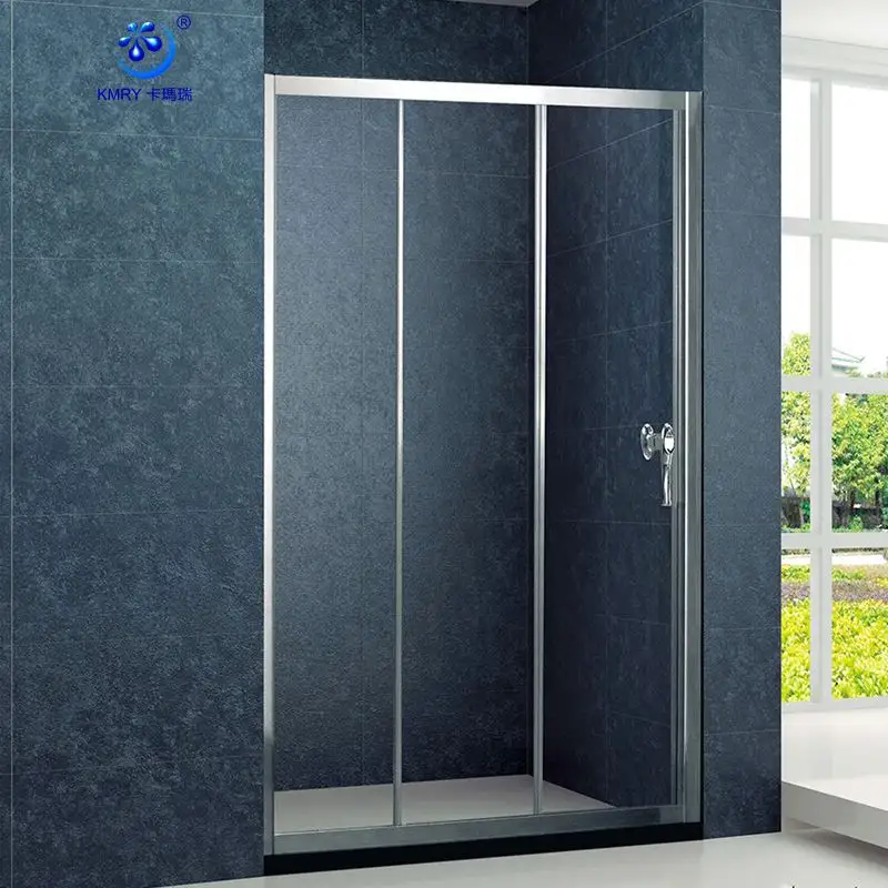 3 Panel Tempered Glass Shower Sliding Glass Door(KD4001)