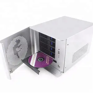 Network Attach Storage NAS 4 trays with CD Rom Device Server Chassis