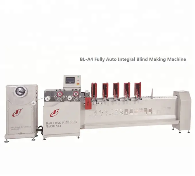 Máquina BL-A4 corte de persianas de doble acristalamiento hueco Integral