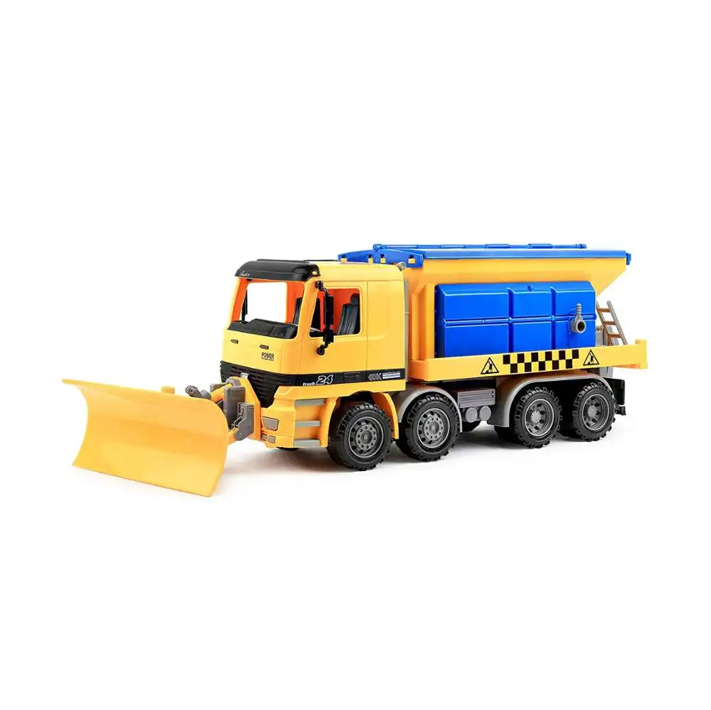 Friction Powered Jumbo Snow Removal Plow Truck Construction Toy Vehicle for Kids