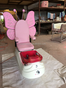 2017 de color rosa niños niños foot spa pedicure silla sillas de salón de belleza spa para pies silla de masaje para los niños - Product Image 2