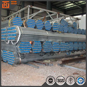 Tubo de Andaime HDG 48.3mm*3.25mm*6m, Tubo de Aço Pré-Galvanizado com Preço Baixo, Tubo de Aço Carbono Galvanizado - Product Image 3