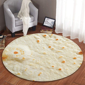 2019 nouveau design Personnalisé <span class=keywords><strong>Meilleur</strong></span> Prix Doux En Peluche Taco Tortilla Burrito Couverture - Product Image 2