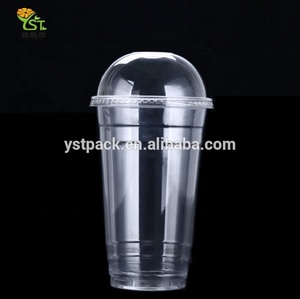 أكواب شفافة قابلة للتحلل الحيوي 100% من مادة PLA مع إمكانية طباعة شعار مخصص - Product Image 4