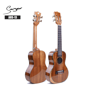 <span class=keywords><strong>Ukelele</strong></span> hecho a mano del concierto de Hawaii Koa del bisel del brazo de <span class=keywords><strong>la</strong></span> marca de encargo - Product Image 1