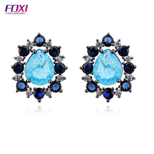 Venta caliente fusión piedra bijoux pendientes para las niñas lindas - Product Image 5
