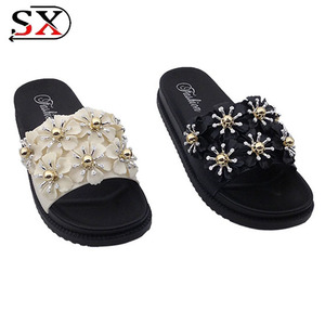 2023 trendy lovely women <span class=keywords><strong>sandali</strong></span> scorrevoli con tacco piatto pantofola in pvc con suola morbida - Product Image 2