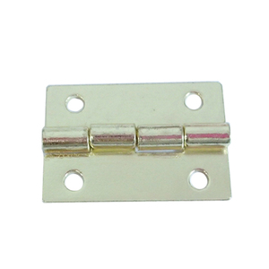 Factory supply Small steel brass plated box small craft butt furniture folding door and window <strong>hinge</strong> for glass door - Product Image 1