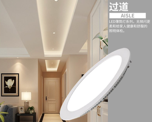 6W 12w发光二极管平板照明24V KNX Loxone脉宽调制智能发光二极管面板灯DALI dt8 cct 2000-6000K可调白色天花板面板 - Product Image 6