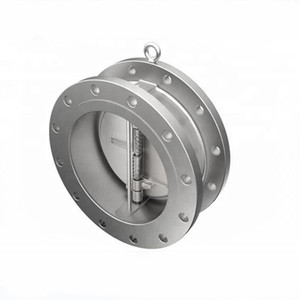 Compresseur d'air, clapet anti-retour à double plaque sandwich en acier inoxydable SS316 de 6 pouces, 1 pièce, assurance commerciale, clapet anti-retour en acier inoxydable standard - Product Image 4