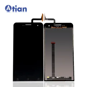 Tela de substituição para asus, display lcd para zenfone 5 ze620kl x00qd/5z zs620kl, digitalizador de ecrã tátil lcd