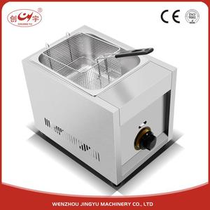 Chuangyu <span class=keywords><strong>Pas</strong></span> Cher En Vrac Produits Contrôle Automatique de La Température Carré Pomme De Terre Torsion Gaz <span class=keywords><strong>Friteuse</strong></span> Presto <span class=keywords><strong>Friteuse</strong></span> - Product Image 1