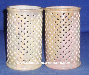 Portavelas de Piedra de Savia para Decoración del Hogar - Product Image 1