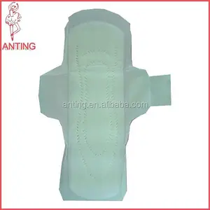 Coton naturel jetable serviette hygiénique avec 280 mm 310 mm longueur pour Lady utilisation de nuit