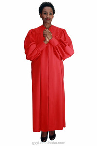 Les églises religieuses fournissent des vêtements rouges Costumes d'église Uniformes de choeur d'église modernes gratuits - Product Image 2