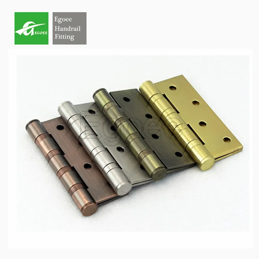 Stainless steel door butt hinges inox 304 316 from Foshan 4" stainless steel hinges