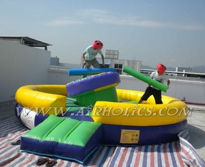 Arena de Justa Inflable de Alta Calidad <span class=keywords><strong>A6013</strong></span>, Juego de Duelo de Gladiadores Inflable en Venta - Product Image 5