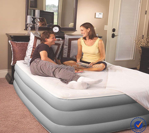 Muebles para el hogar <span class=keywords><strong>de</strong></span> uso general y dormitorio colchón inflable <span class=keywords><strong>de</strong></span> 5 en 1 flocado memoria primavera colchón con bomba - Product Image 2