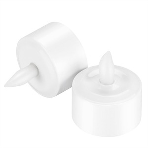 <span class=keywords><strong>Bougies</strong></span> style chauffe-plat à <span class=keywords><strong>LED</strong></span> sans flamme, <span class=keywords><strong>Rechargeable</strong></span>, 10 pièces/paquet, 12 pièces, lumière pour mariage ou anniversaire - Product Image 4